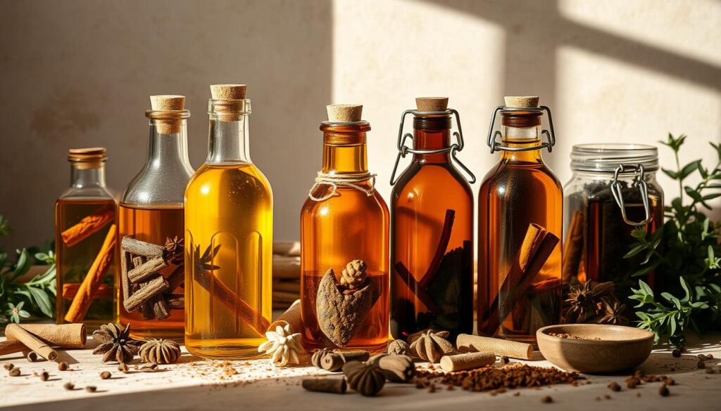 aceites aromatizados con especias