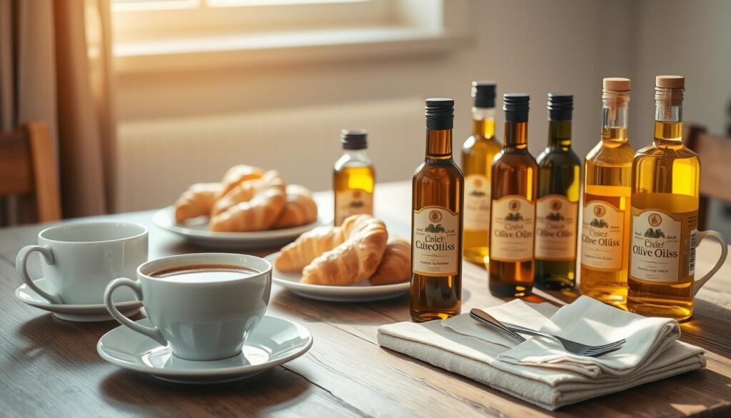 aceites aromatizados en desayuno