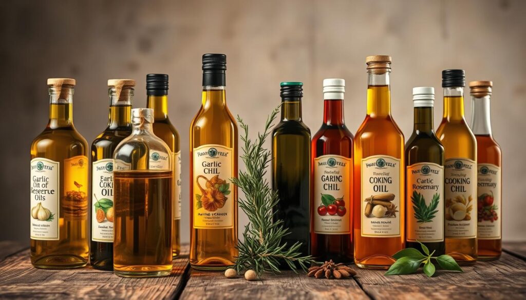 aceites aromatizados para freír