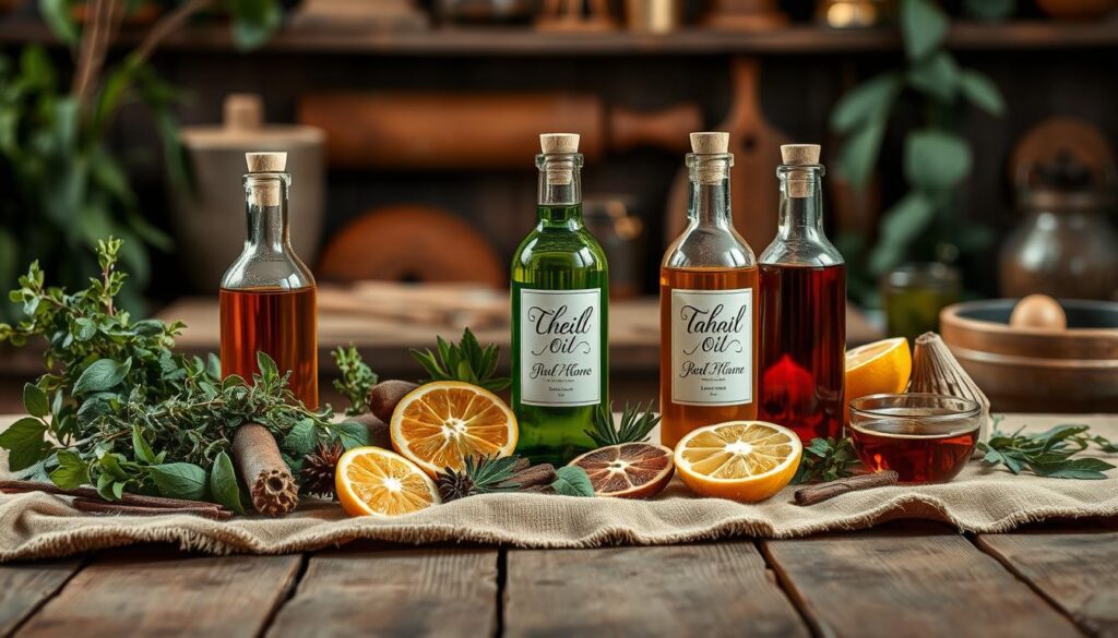 combinaciones para aceites aromatizados