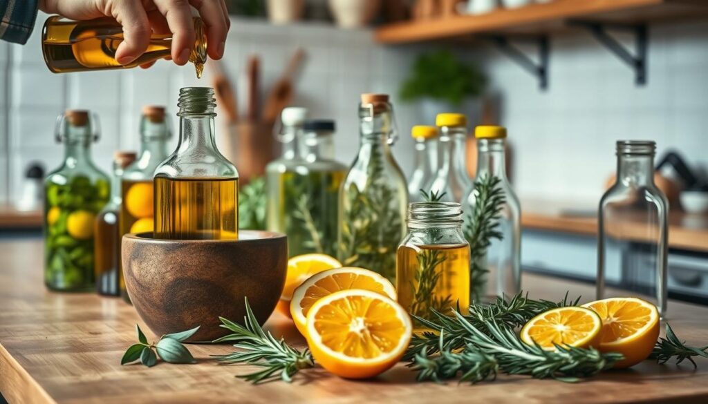 pasos para hacer aceites aromatizados