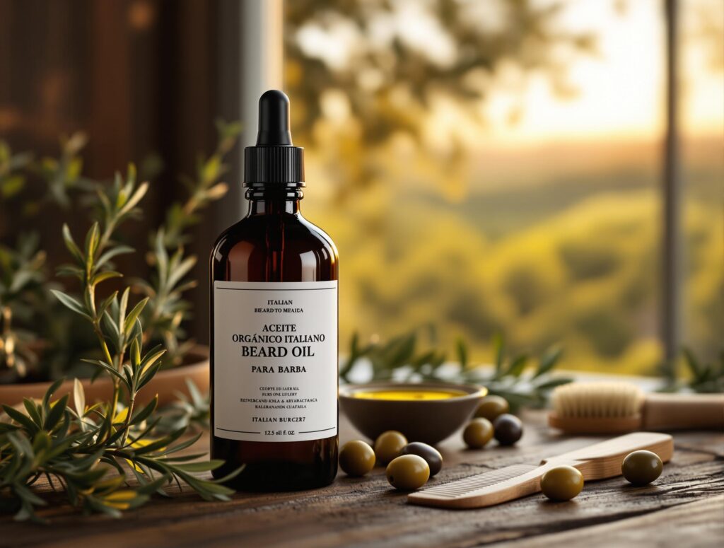 Aceite Orgánico Italiano para Barba: Beneficios y Cuidado Natural