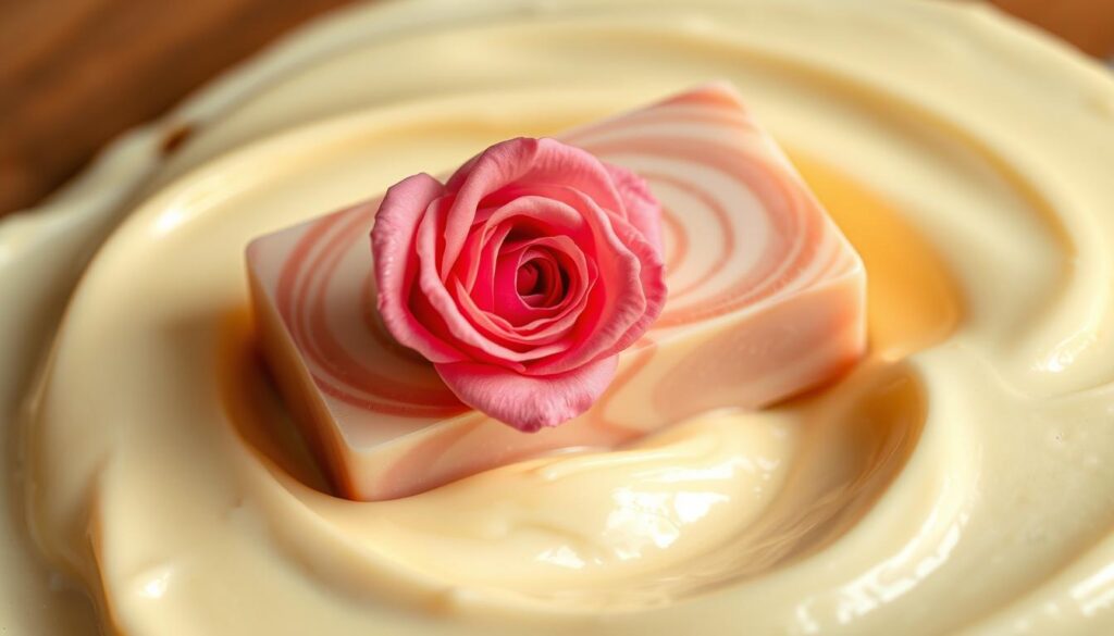 Jabón de rosa con manteca de karité