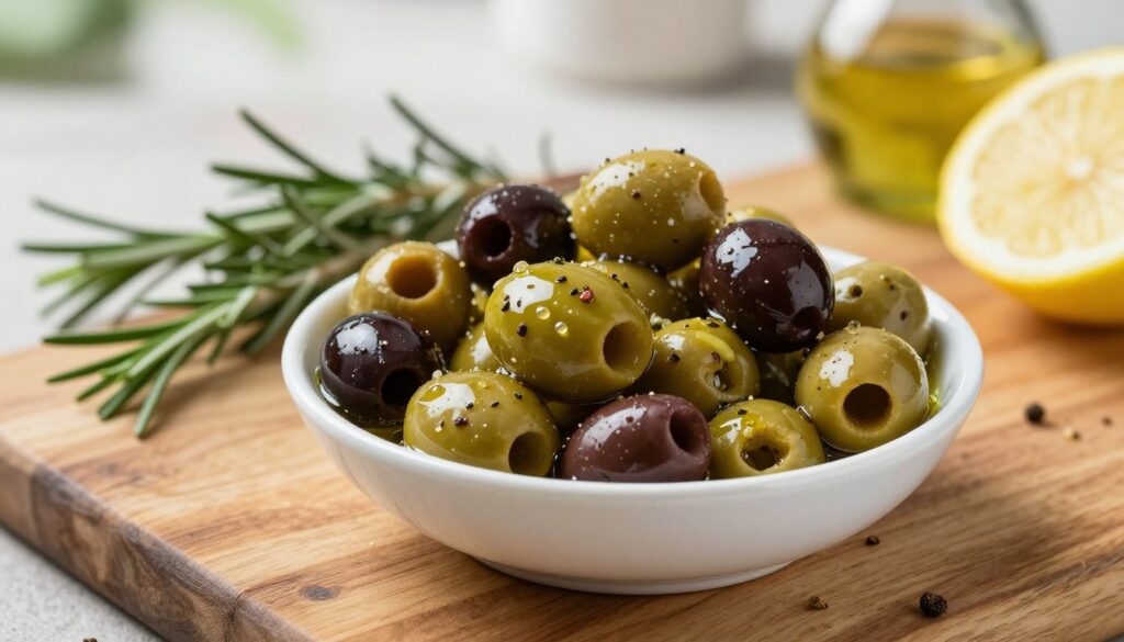 aceitunas marinadas