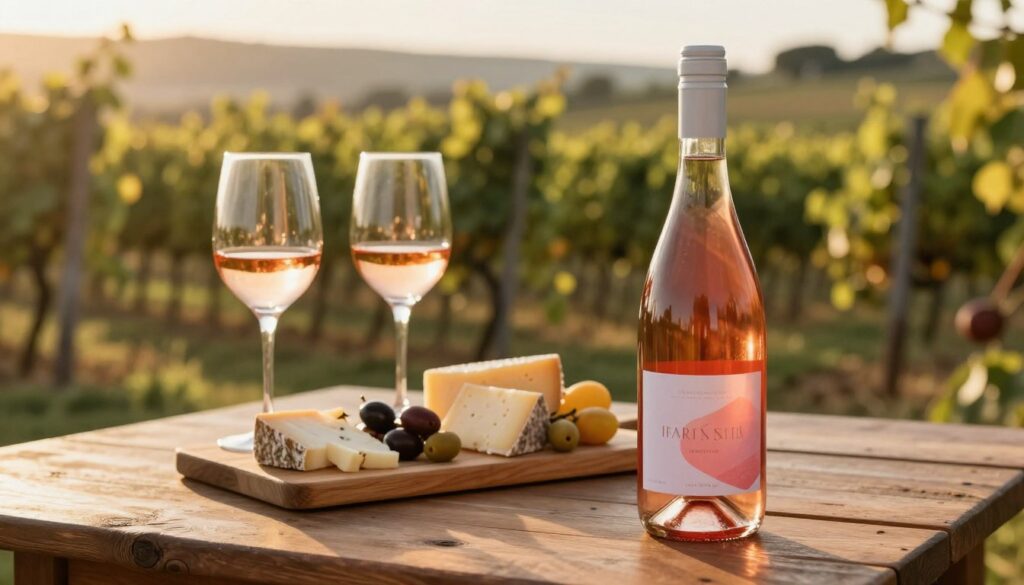 vino rosado
